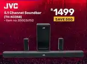 Game JVC 5.1 Channel Soundbar TH-N335B 850036152 offer