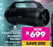 Game Volkano X-Cobra Series Bluetooth Speaker VK-3454-BK 836474 offer