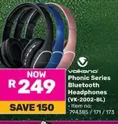 Game Volkano Phonic Series Bluetooth Headphones VK-2002-BL 794385/171/173 offer