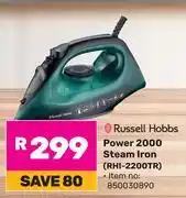 Game Russell Hobbs Power 2000 Steam Iron RHI-2200TR 850030890 offer