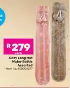 Game Cozy Long Hot Water Bottle Assorted 850006277 offer