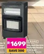 Game Cadac Gas & Electric Portable Heater 945-DUAL 836205 offer
