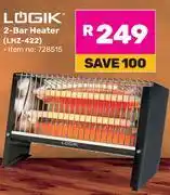 Game Logik 2 Bar Heater LHZ-422 728515 offer