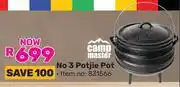 Game Campmaster No.3 Potjie Pot 831566 offer
