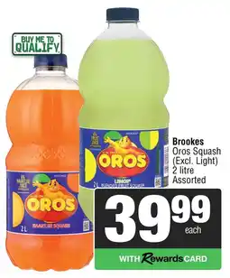 Spar Brookes Oros Squash Assorted offer