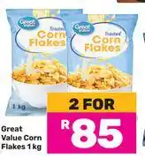 Game Great Value Corn Flakes-For 2 x 1Kg offer