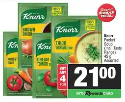 Spar Knorr Packet Soup Assorted offer