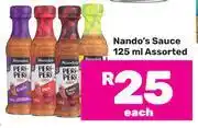 Game Nando's Sauce Assorted-125ml Each offer