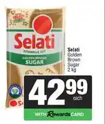 Spar Selati Golden Brown Sugar-2Kg offer