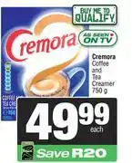 Spar Cremora Coffee & Tea Creamer-750g offer