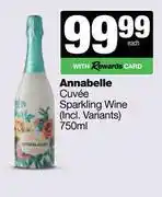 Spar Tops Annabelle Cuvee Sparkling Wine-750ml offer