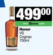 Spar Tops Honor VS Cognac-750ml offer