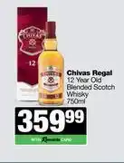 Spar Tops Chivas Regal 12 Year Old Blended Scotch Whisky-750ml offer