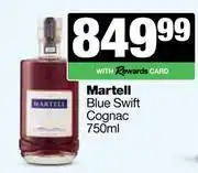 Spar Tops Martell Blue Swift Cognac-750ml offer