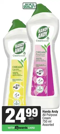 Spar Handy Andy All Purpose Cream Assorted offer