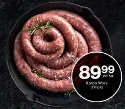 Checkers Karoo Wors offer