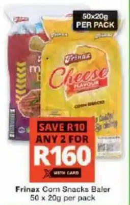 Checkers Frinax Corn Snacks Baler offer