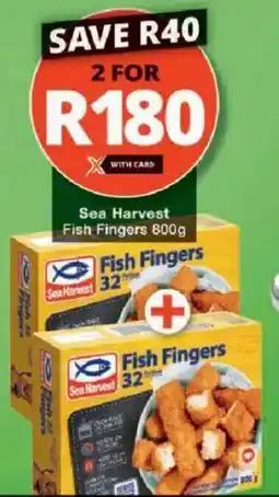 Checkers Sea Harvest Fish Fingers offer