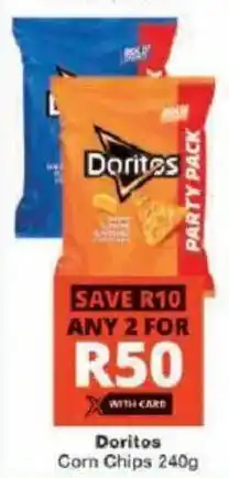 Checkers Doritos Corn Chips offer