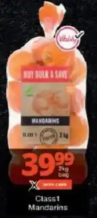 Checkers Class1 Mandarins offer