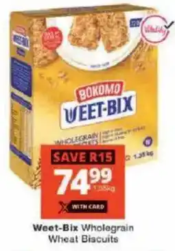 Checkers Weet-Bix Wholegrain Wheat Biscuits offer