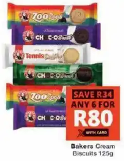 Checkers Bakers Cream Biscuits offer