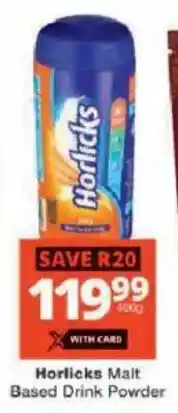 Checkers Horlicks Malt Based Drink Powder offer