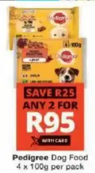 Checkers Pedigree Dog Food offer