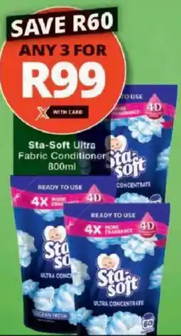 Checkers Sta-Soft Ultra Fabric Conditioner offer