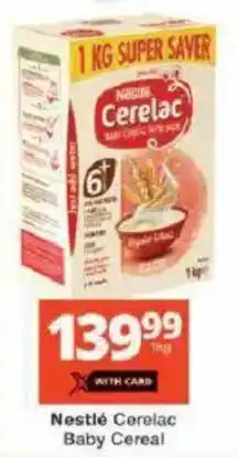 Checkers Nestlé Cerelac Baby Cereal offer