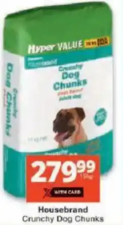 Checkers Housebrand Crunchy Dog Chunks offer