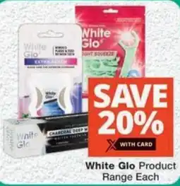 MediRite White Glo Product Range offer