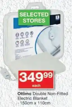 MediRite Ottimo Double Non-Fitted Electric Blanket offer