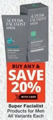 MediRite Super Facialist Products for Men All Variants offer