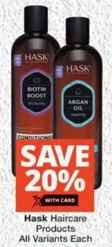 MediRite Hask Haircare Products All Variants offer