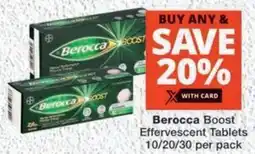 MediRite Berocca Boost Effervescent Tablets offer