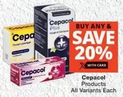 MediRite Cepacol Products All Variants offer