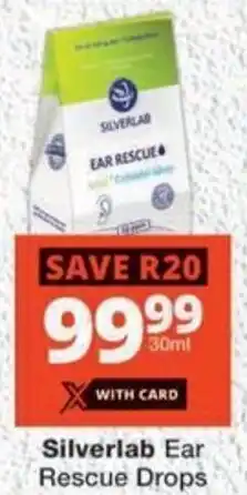 MediRite Silverlab Ear Rescue Drops offer