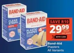 MediRite Band-Aid Plasters All Variants offer