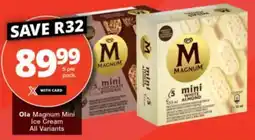 Checkers Ola Magnum Mini Ice Cream All Variants offer