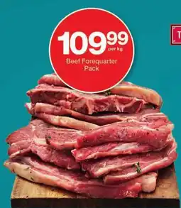 Checkers Beef Forequarter Pack offer