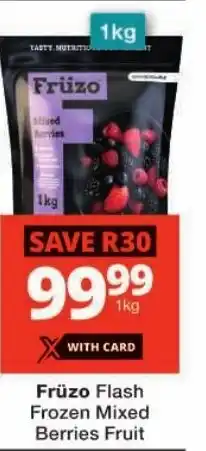 Checkers Früzo Flash Frozen Mixed Berries Fruit offer