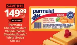 Checkers Parmalat Cheddar/ Mature Cheddar/ White Cheddar/ Gouda/ White Gouda Cheese offer