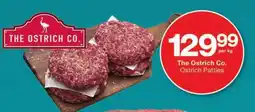 Checkers The Ostrich Co. Ostrich Patties offer