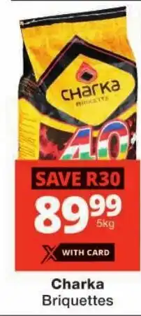 Checkers Charka Briquettes offer