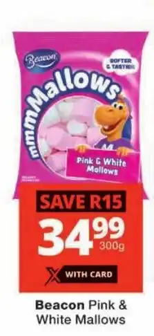 Checkers Beacon Pink & White Mallows offer