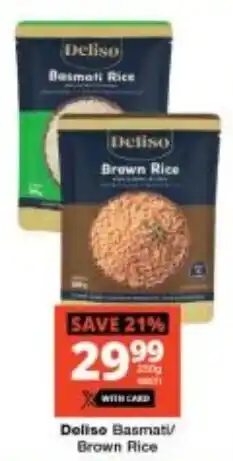 Checkers Deliso Basmati/ Brown Rice offer