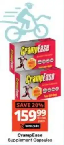 Checkers CrampEase Supplement Capsules offer