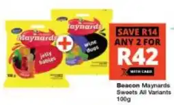 Checkers Beacon Maynards Sweets All Variants offer