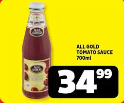 Usave All gold tomato sauce offer